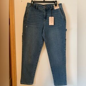 Sincerely Jules Carpenters Mom Blue Jeans Size 11/30 NWT